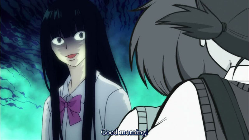 Sawako not giving a very good first impression